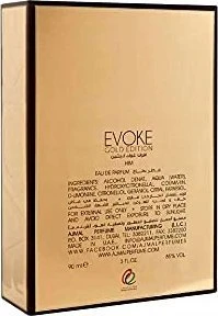 Ajmal Evoke Gold Edition Him EDP parfumuotas vanduo vyrams, 90 ml
