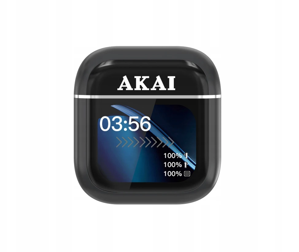 Ausinės Akai BTE-J600BK AENC juodos