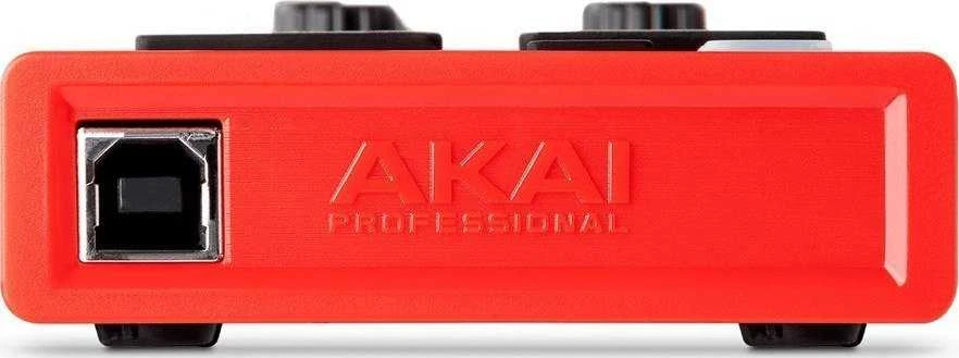 MIDI Valdiklis - AKAI LPD 8 MKII 8 mygtukai 8 rankenėlės Raudona/Juoda
