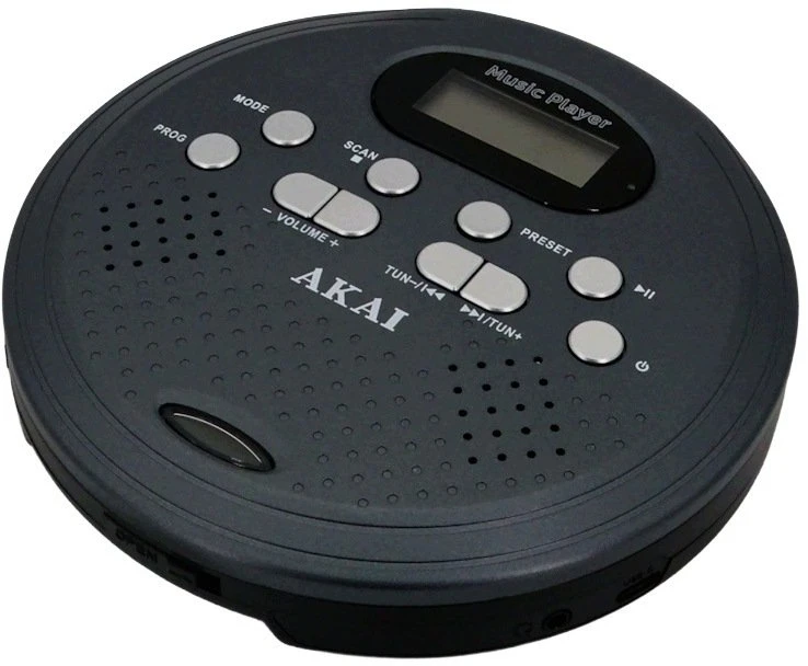 AKAI Przenośny odtwarzacz płyt CD ACDP-200 PLUS