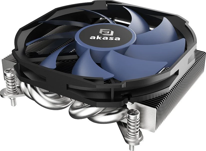 „Akasa ALUCIA H4I“, žemo profilio procesoriaus aušintuvas, skirtas „Intel“ kompiuteriams