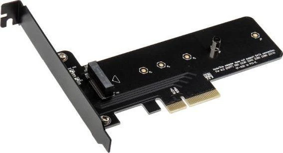 Akasa M.2 į PCIe adapterio plokštė su montavimo laikikliu
