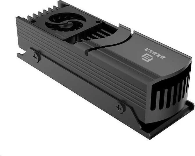 Akasa Gecko Pro LX M.2 cooler - juodas