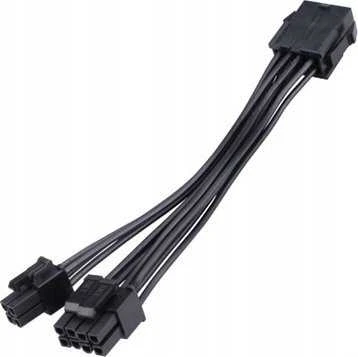 Akasa 8-pin EPS to 8-pin EPS + 4-pin ATX adapter cable