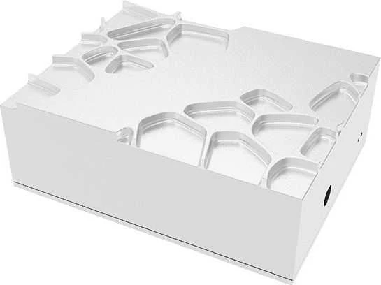 Akasa Aliuminio obudowa do Raspberry Pi 4B su Thermal–Kit – sidabrinė