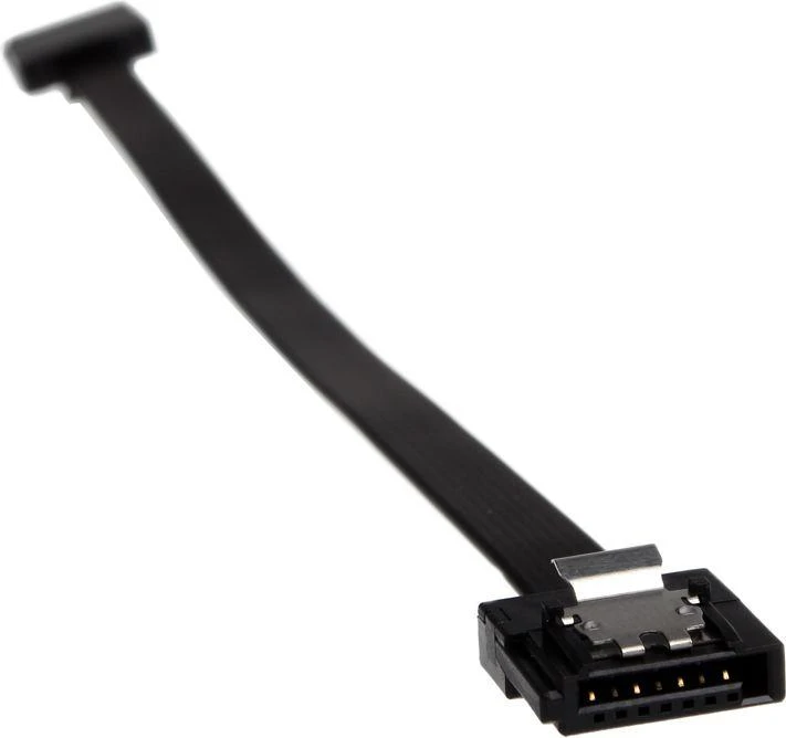 Akasa Proslim SATA 3 laidas 15cm tiesus – juodas