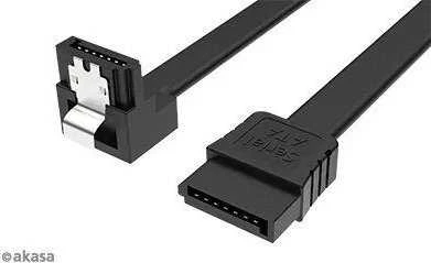 Akasa SATA laidas 6 GB/s, kampinis, 50 cm