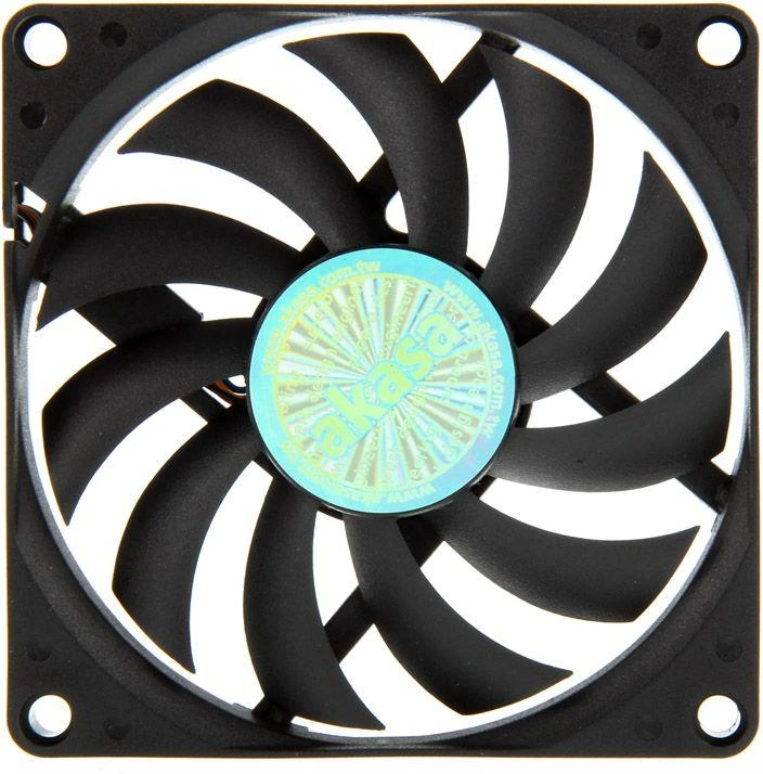Akasa AK-FN076 Slimline PWM Fan – 80mm