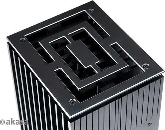 Akasa Turing FX Fanless obudowa UCFF (Intel NUC), OEM – juoda