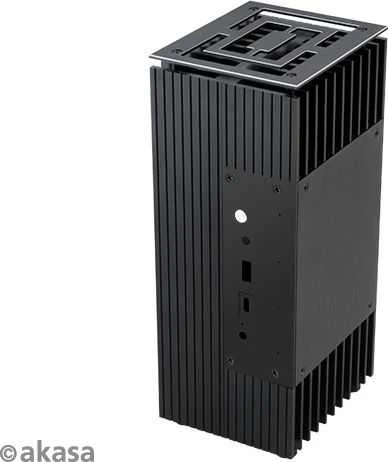 Akasa Turing FX Fanless obudowa UCFF (Intel NUC), OEM – juoda