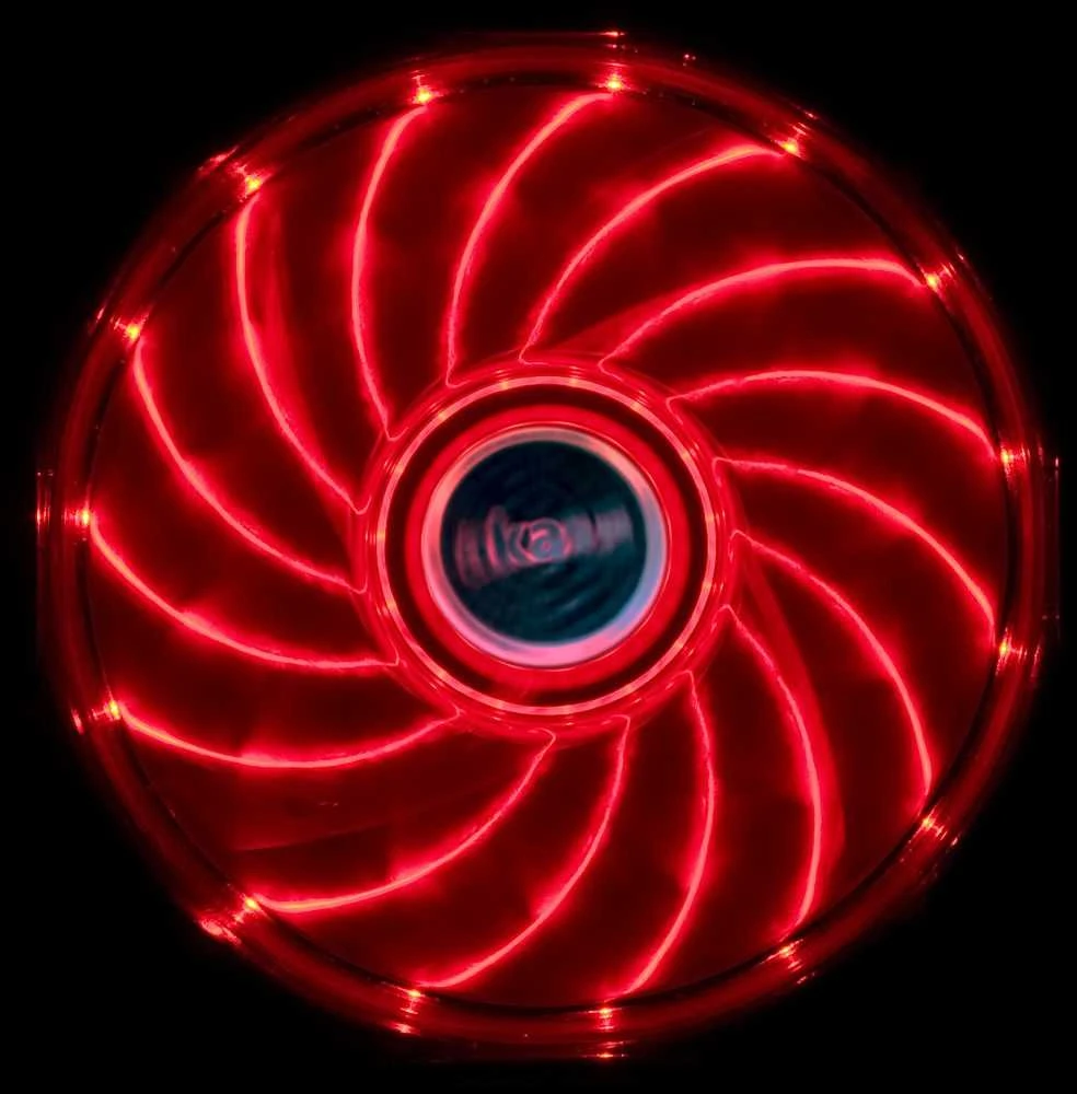 Akasa Vegas X7 LED fan, RGB – 120mm