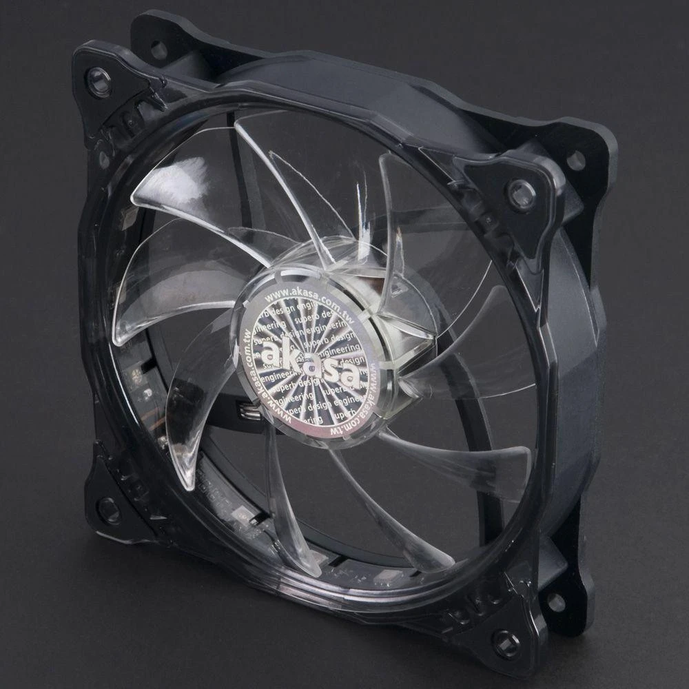 Akasa Vegas X7 LED fan, RGB – 120mm