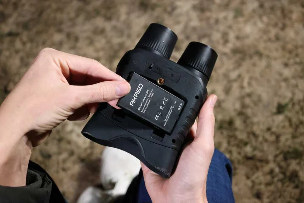 Žiūronai Google noktowizyjne Akaso Seemor-200, Wi-Fi, AI-ISP, 3250 mAh