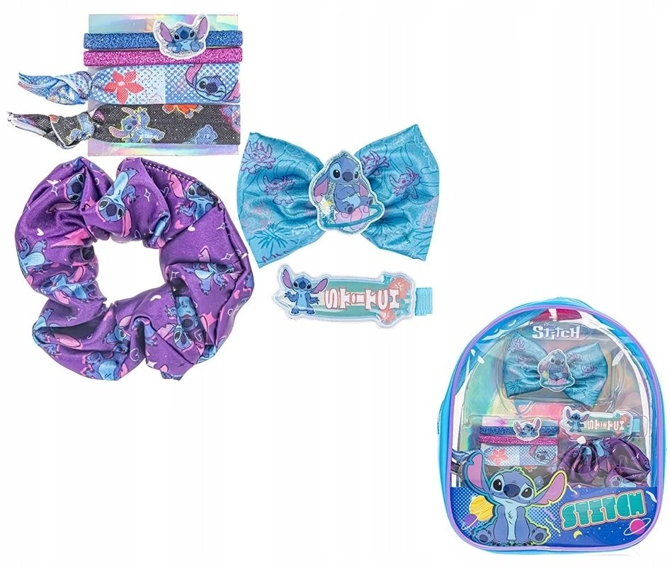 AKCES *****Stitch zest.7akces.w małym plecaku 09629