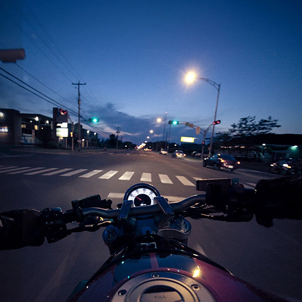 AKEEYO AKY-710S 4K Motorcycle Handlebar Video Recorder - Juodas