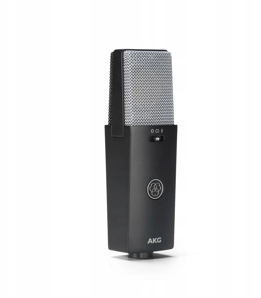AKG C114 - didelės diafragmos daugiakanalis kondensatorinis mikrofonas (juodas)