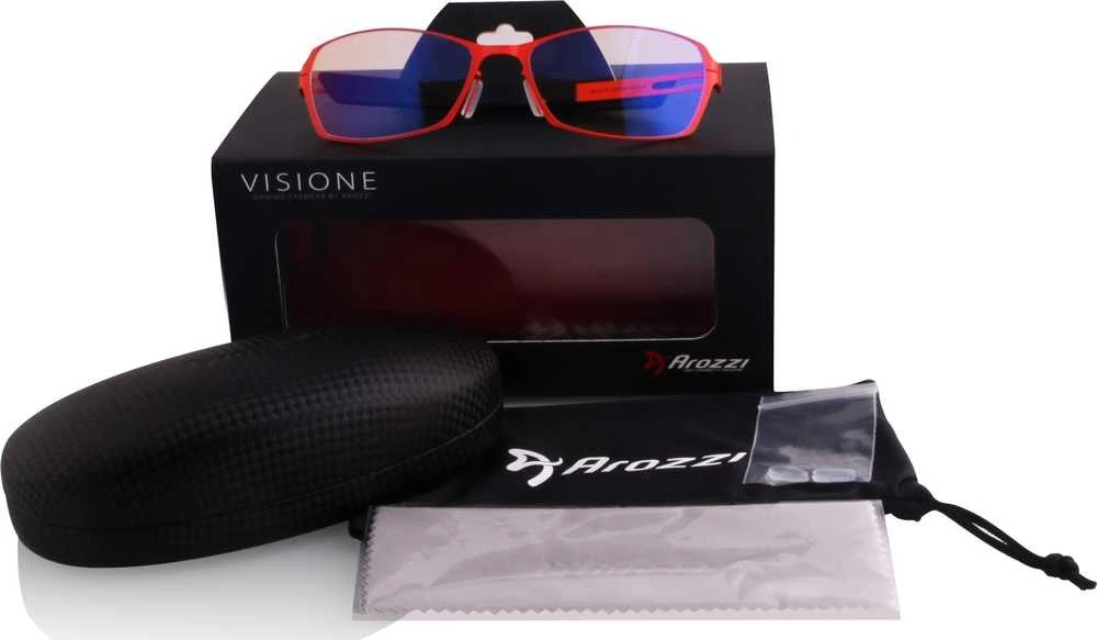 Akiniai Arozzi Arozzi Gaming Brille Visione VX-500 Oranžinis
