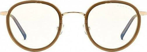 GUNNAR Optiks Atherton kompiuterio akiniai - skaidrūs lęšiai, auksiniai