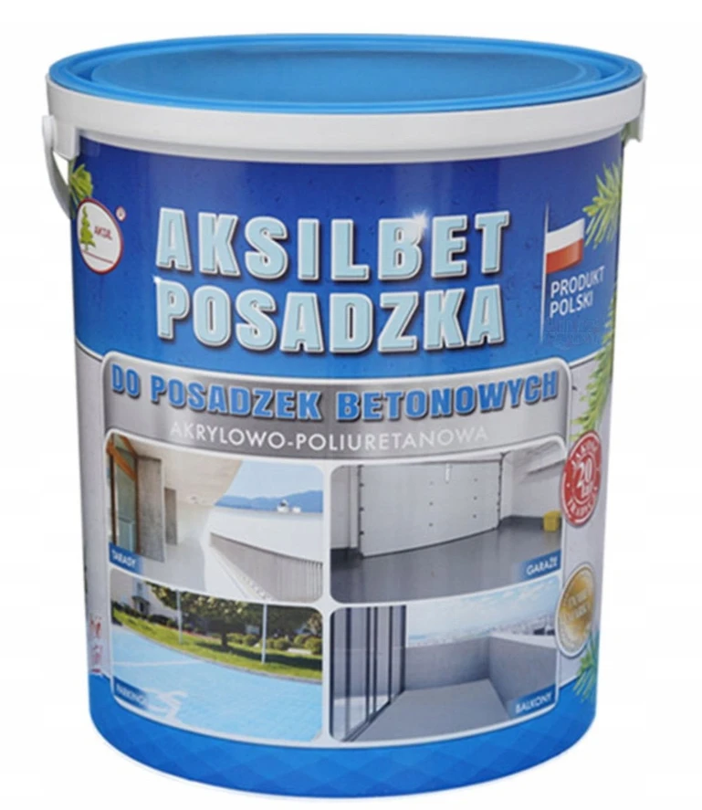 AKSIL AKSILBET GRINDŲ DAŽAI ŠVIESIAI PILKI RAL 7035 5L