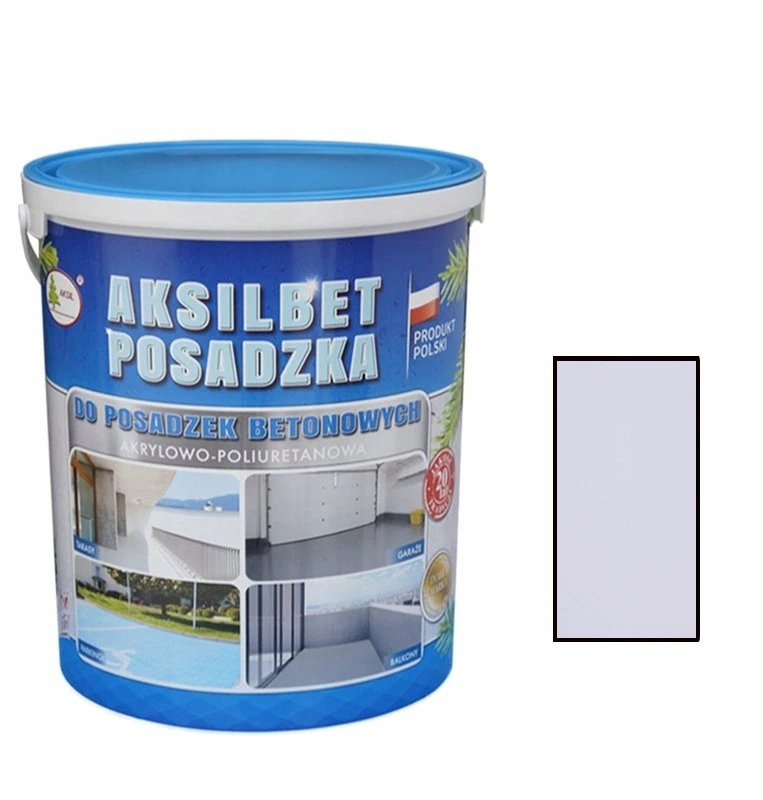 AKSIL AKSILBET GRINDŲ DAŽAI ŠVIESIAI PILKI RAL 7035 1,0L