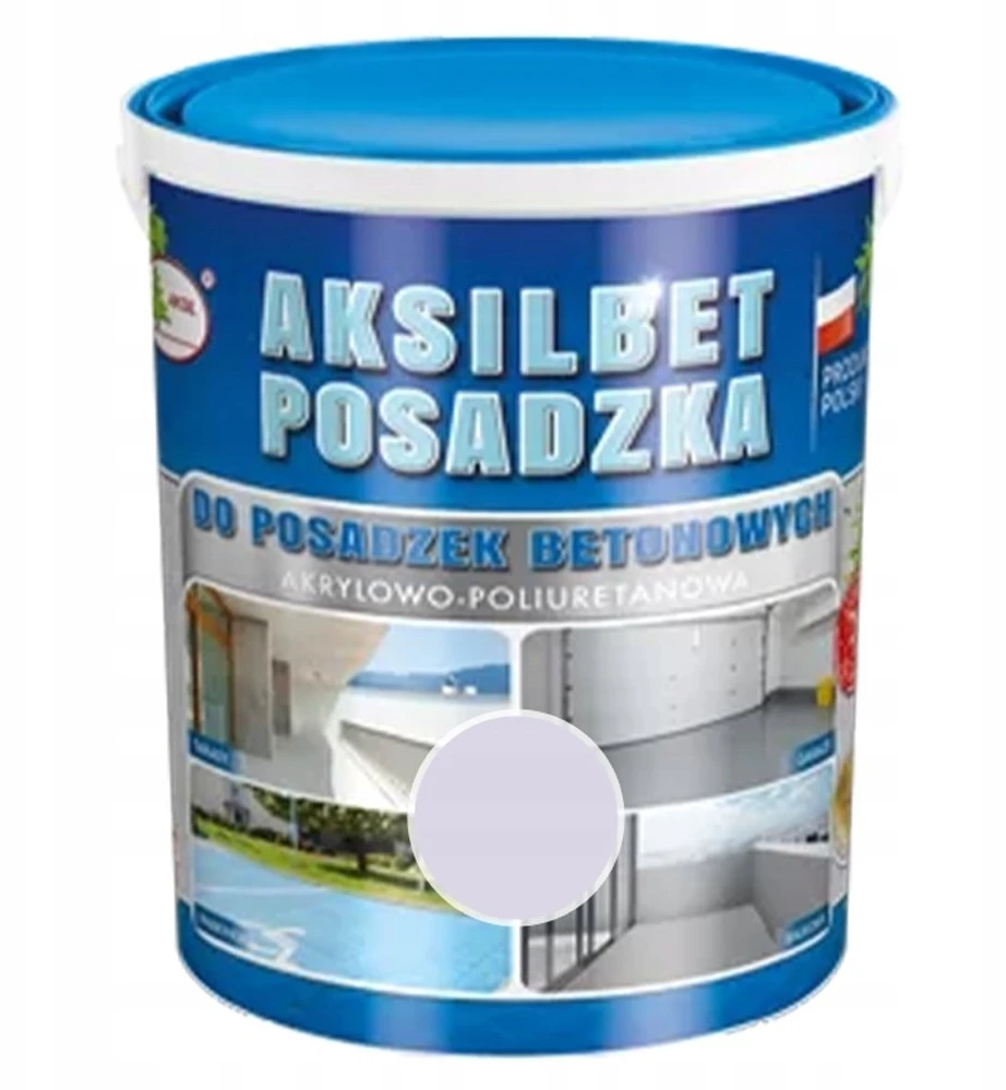 AKSIL AKSILBET GRINDŲ DAŽAI ŠVIESIAI PILKI RAL 7035 5L