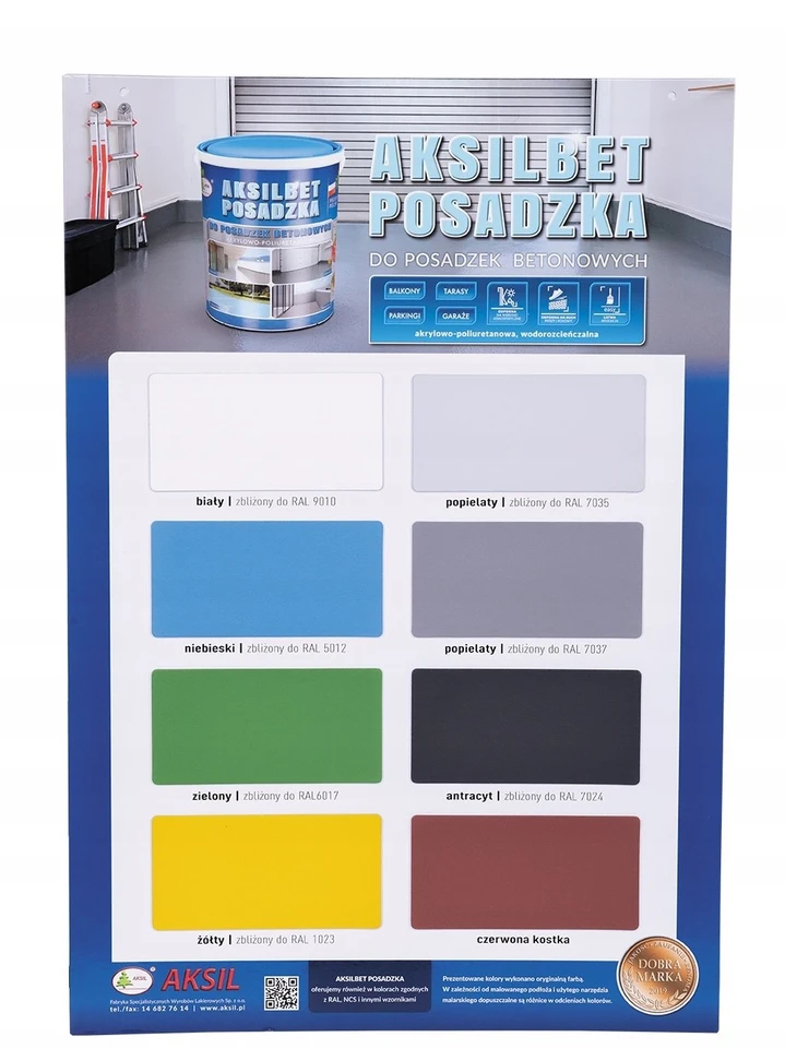 AKSIL AKSILBET GRINDŲ DAŽAI ŠVIESIAI PILKI RAL 7035 1,0L
