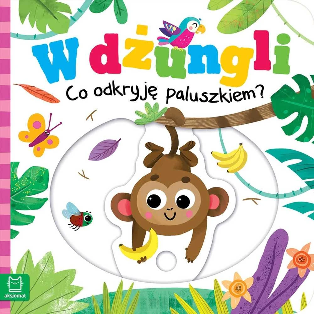 Aksjomat Knyga su judančiomis iliustracijomis: Nuotykiai džiunglėse
