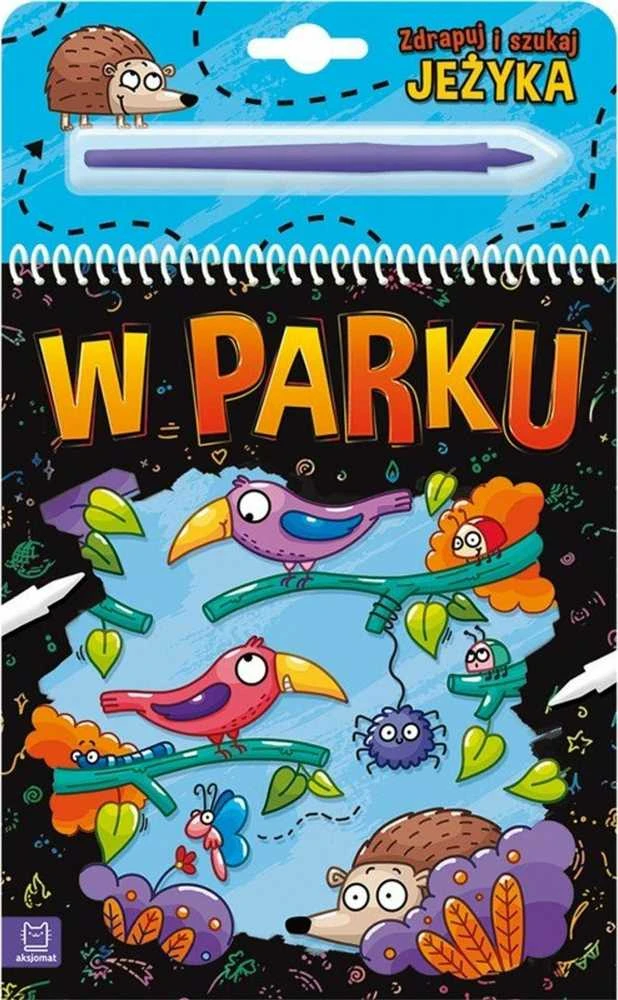 AKSJOMAT subraižyti ir ieškoti ežio. PARKE