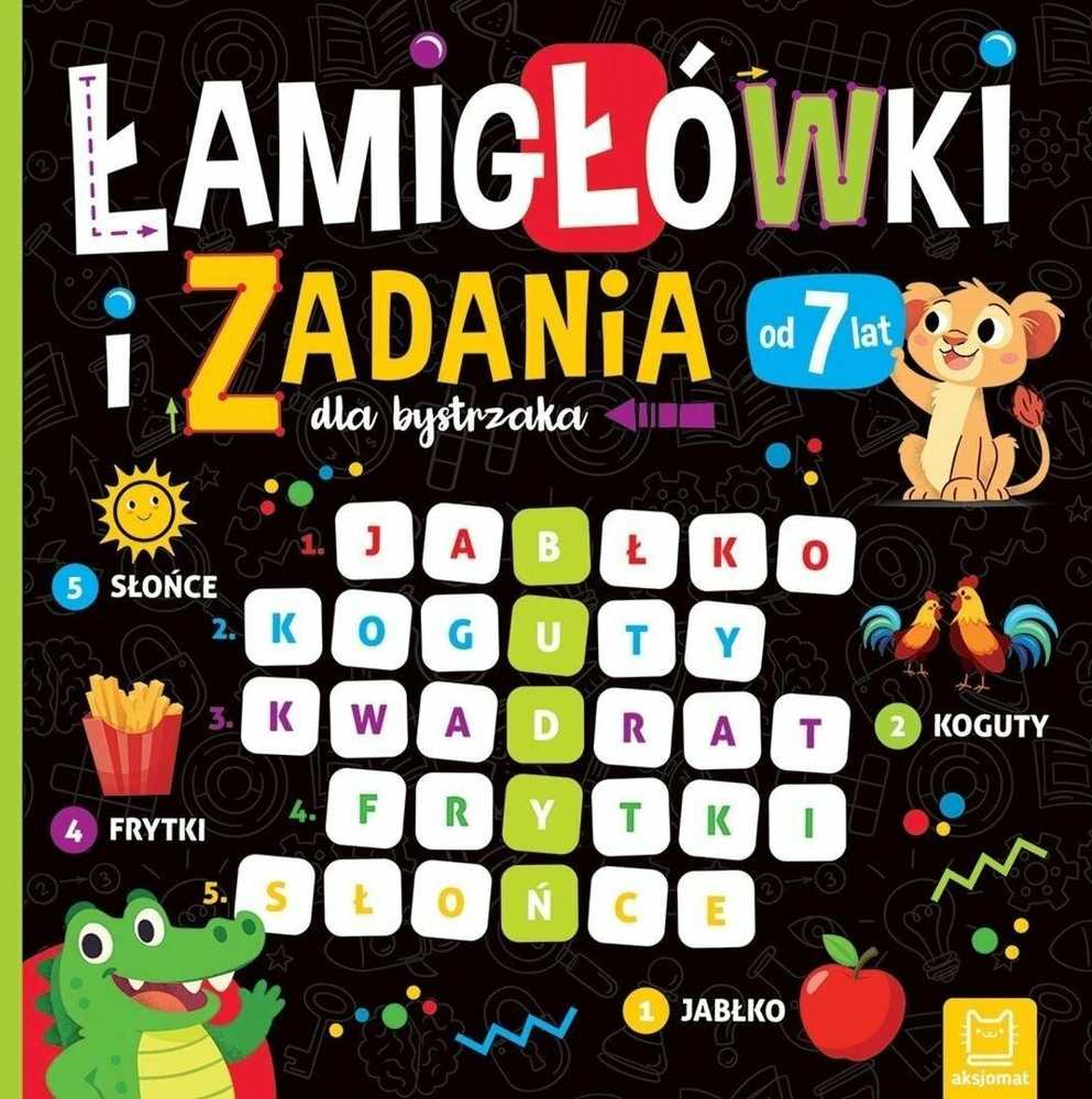 Aksjomat Šarado žaidimai ir užduotys 7+ KS1083