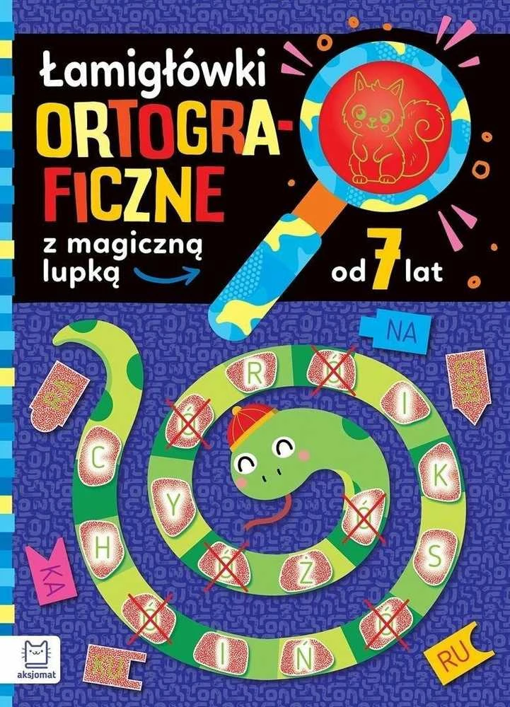 Aksjomat Įdomios ortografinės dėlionės su magiška lupa 7+ KS1085