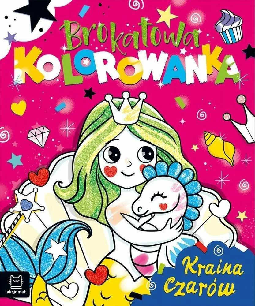 Aksjomat Aksominis spalvinimo knygelė Kraina czarów KS1042