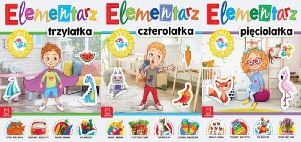 Aksjomat WORLD 3 metukų pradinukas Ikimokyklinuko pasaulio užsiėmimų knygelė su užduotimis KS0909
