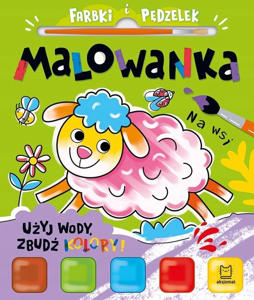 Aksjomat „Axiom Paints and “ spalvinimo knygelė „Use Vanduo In the Countryside“ 41338