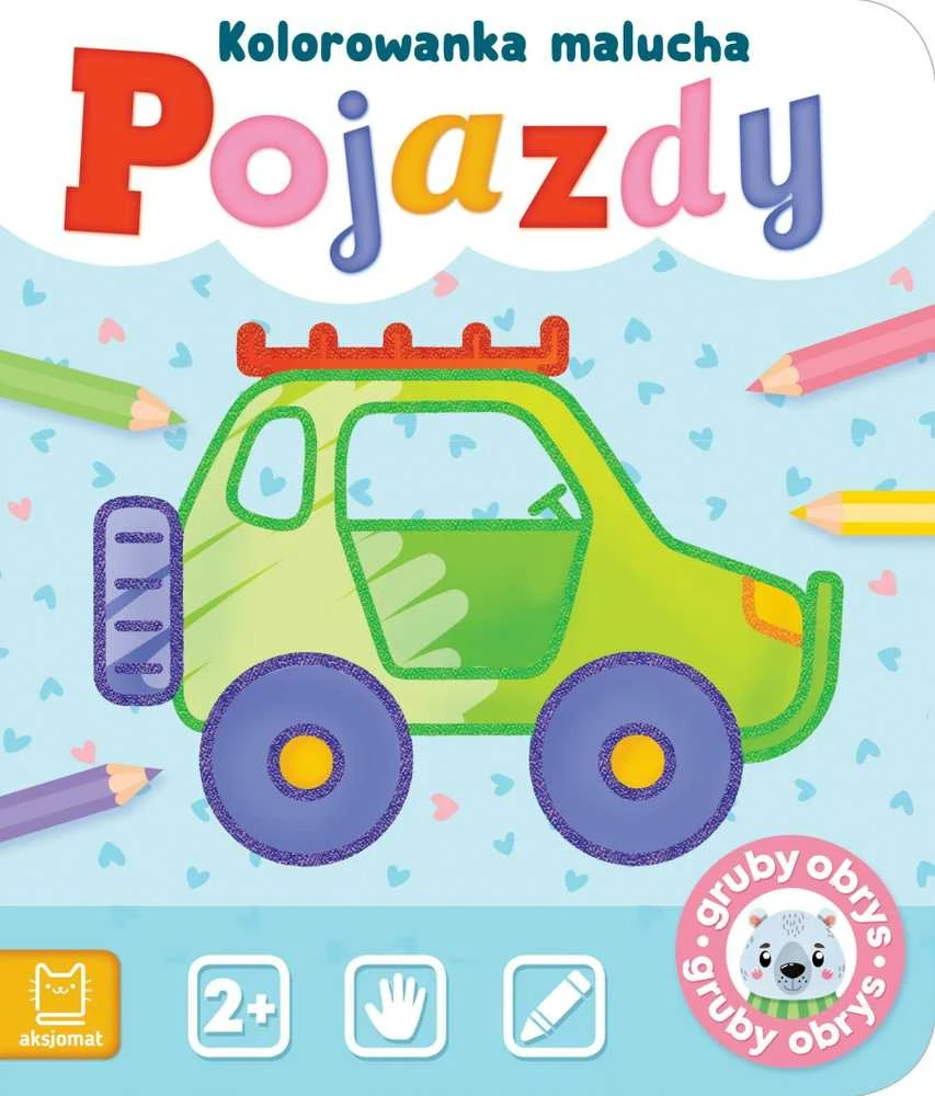 Aksjomat „Axiom“ mažų vaikų spalvinimo knygelių transporto priemonės 36838
