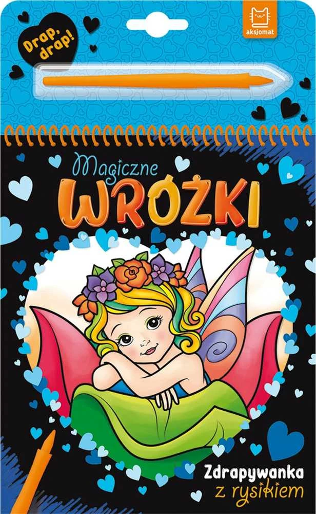 Aksjomat „Axiom Magic Fairies“ nutrinama kortelė su rašikliu 39952