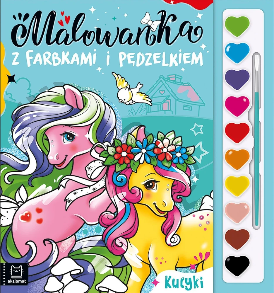 Aksjomat Axiom Painting dažais ir teptuku Ponies 37989