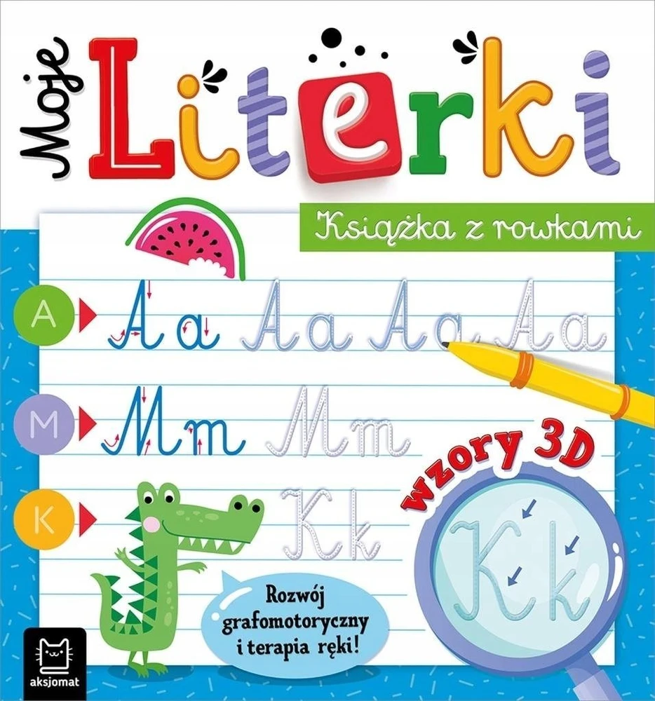Aksjomat Axiom Mano raidžių knyga su grioveliais 3D raštais 40768