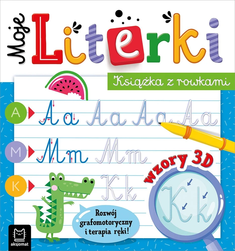 Aksjomat Axiom Mano raidžių knyga su grioveliais 3D raštais 40768