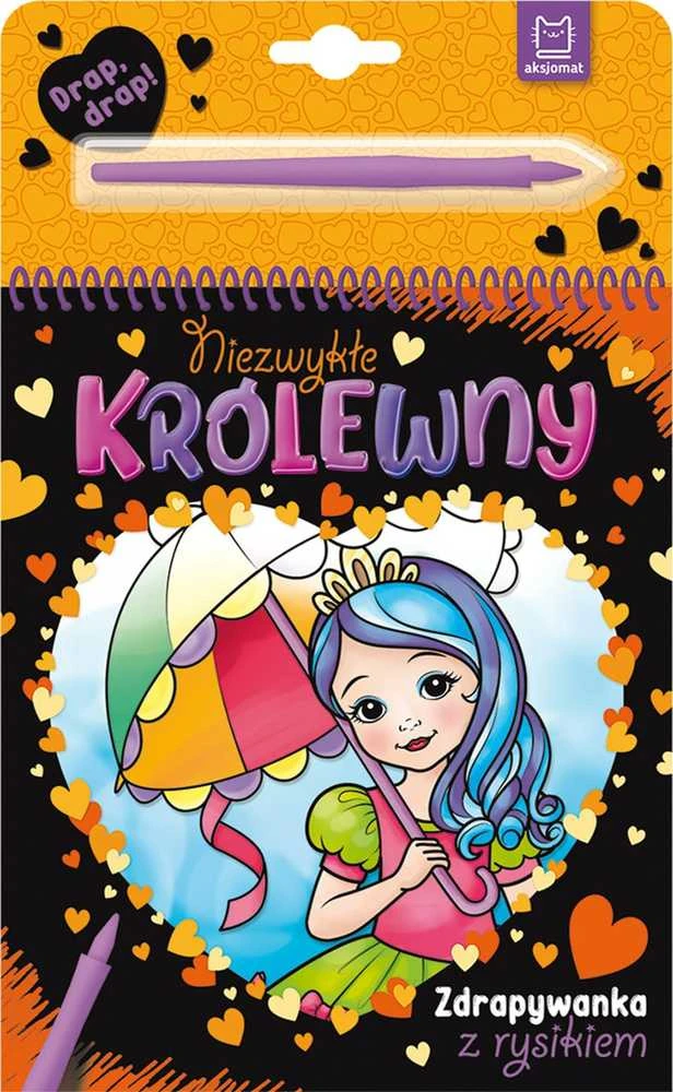 Aksjomat Axiom Unusual Princesses nutrinama kortelė su rašikliu 39945