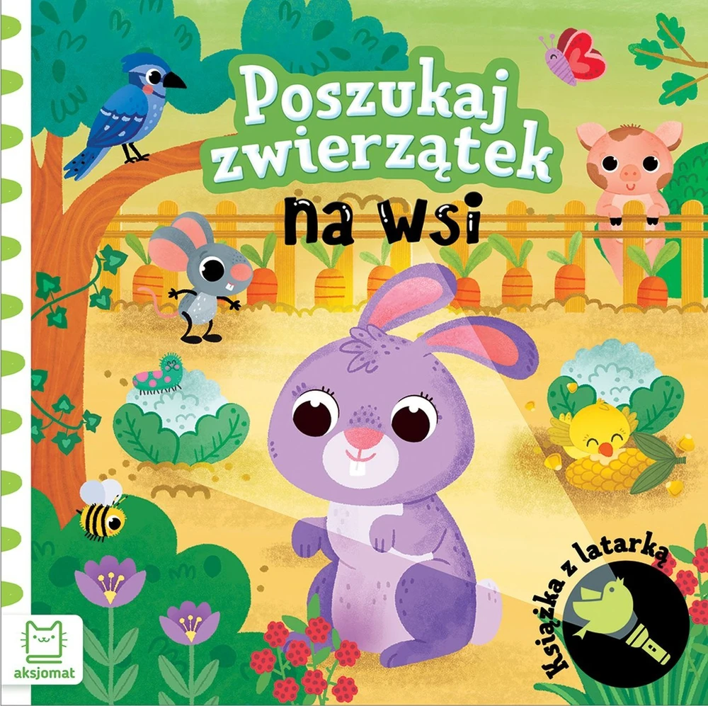Aksjomat Aksioma Ieškokite gyvūnų kaime Knyga su žibintuvėliu 40225