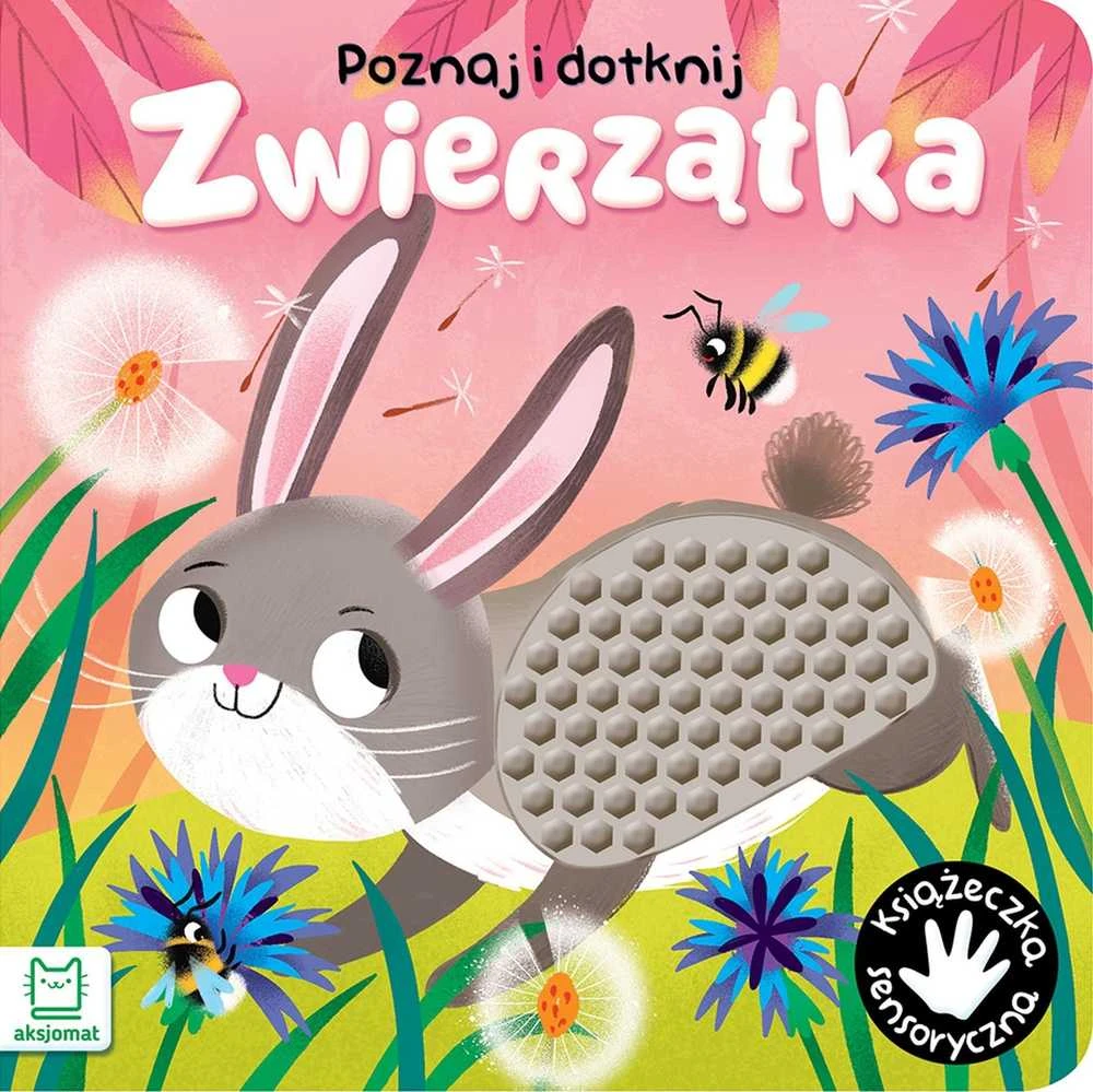 Aksjomat Axiom Sensoryinė knygelė Susipažinkite ir palieskite gyvūnus KS0971