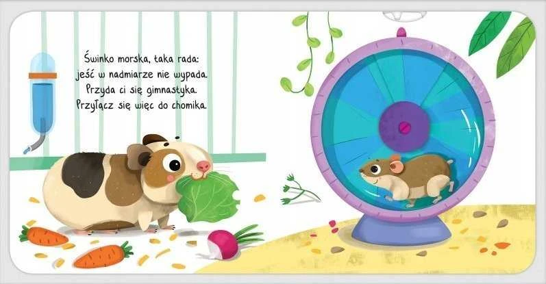 Aksjomat Knyga vaikams W domu KS0986 su judančiais paveikslėliais
