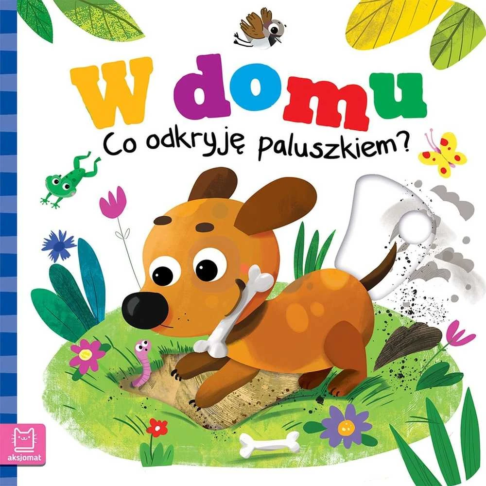 Aksjomat Knyga vaikams W domu KS0986 su judančiais paveikslėliais
