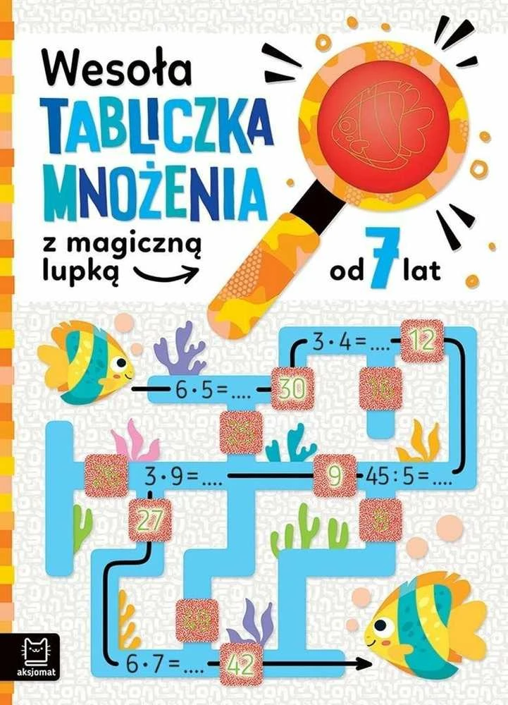 Aksjomat Axiom Mokymosi priemonė - Daugybos lentelė su maginiu didinamuoju stiklu