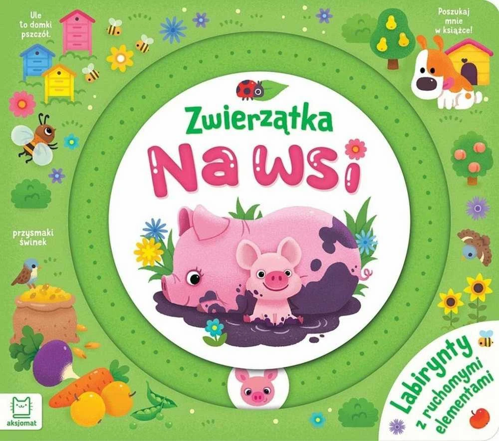 Aksjomat Axiom Knyga apie gyvūnus: Užduotys su Judančiais Elementais KS1181