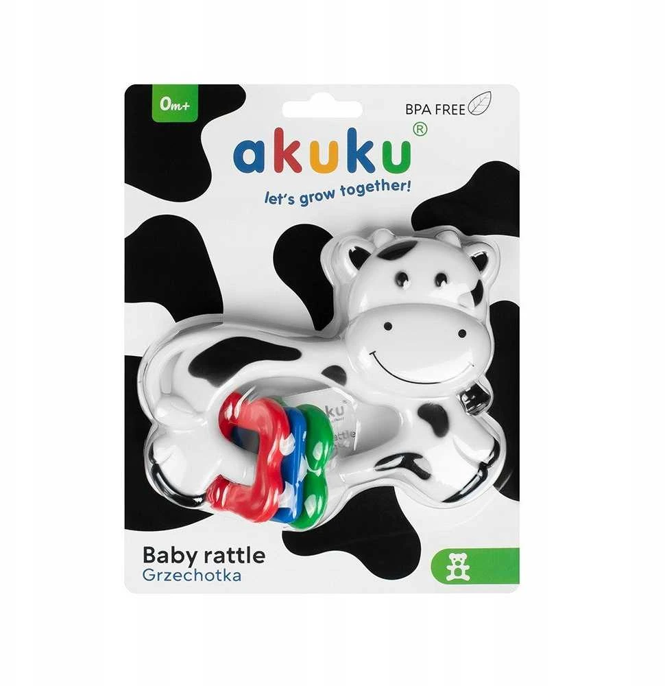 Akuku Barškutis kūdikiams Karvutė