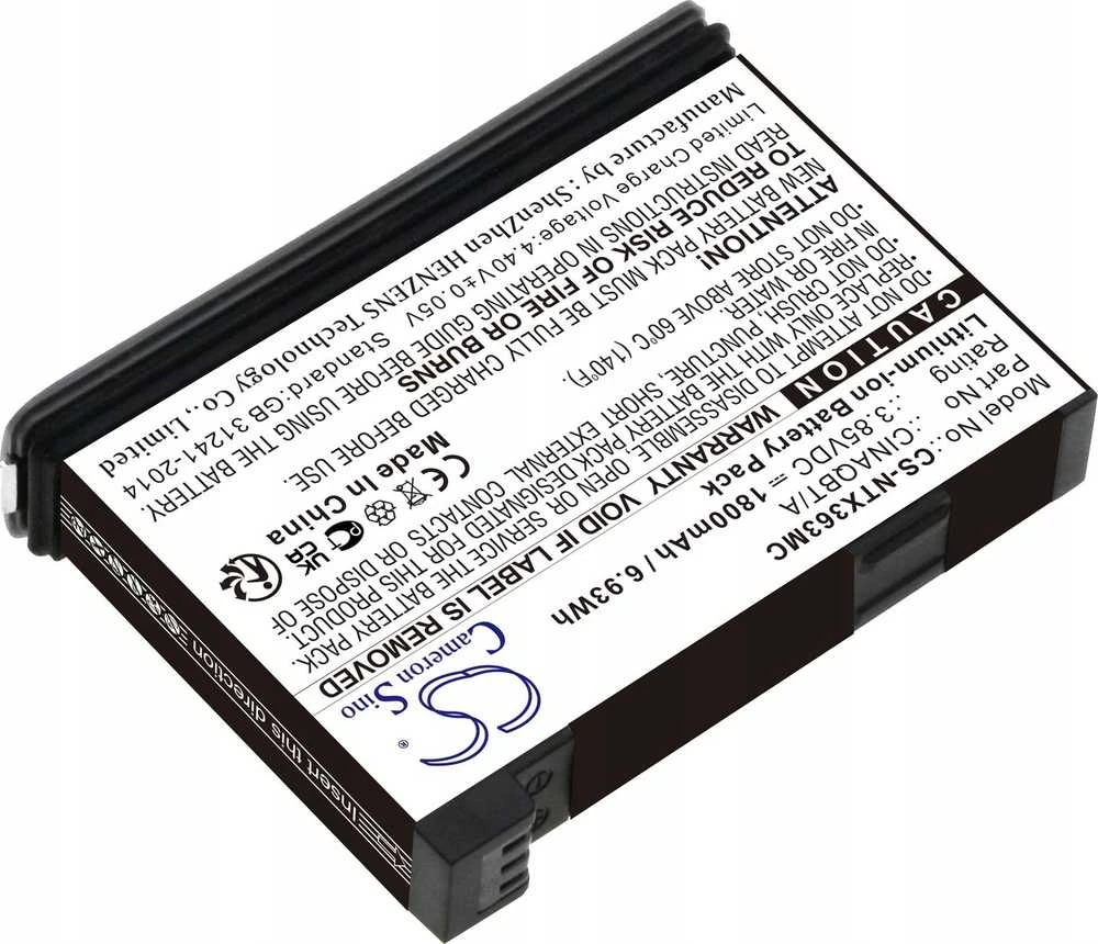 Akumulatorius Cameron Sino Akumuliatorius Bateria Typu Cinaqbt/a Do Kamer Insta360 Insta 360 One X3 X 3 / Cs-ntx363mc