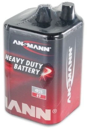 Baterija cinko anglies 4R25 (908G) 6V 9000mAh ANSMANN