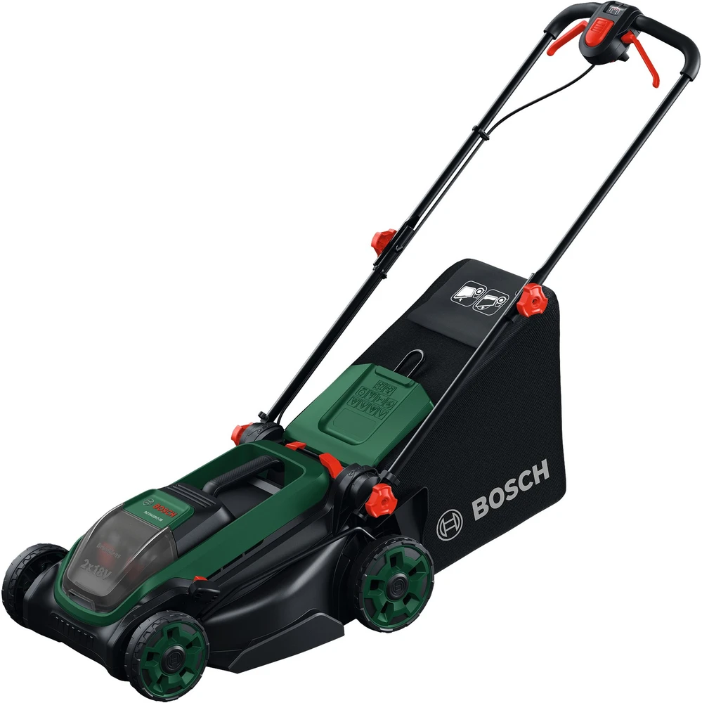 Akumuliatorinė vejapjovė Bosch Rotak 18V2-38; 38 cm