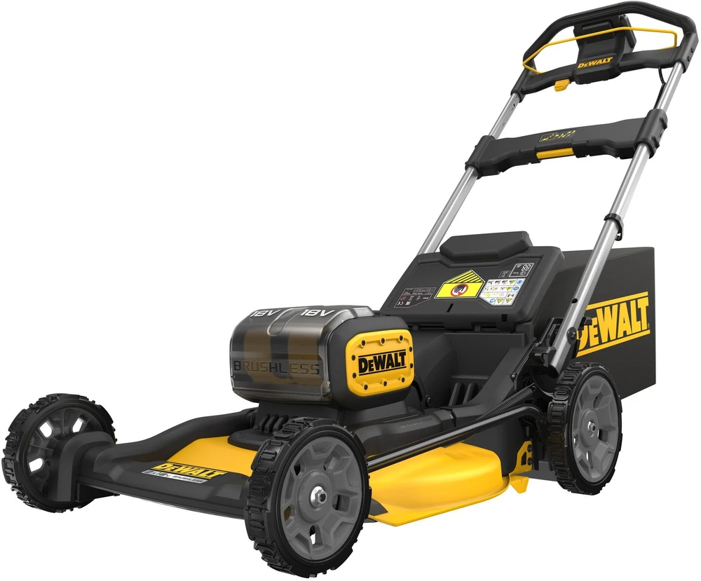 Akumuliatorinė vejapjovė DeWalt DCMWP134W2; 2x18 V; 2x8,0 Ah akum.
